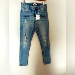 Zara Mid Rise Skinny Jeans Size 38/US - 6